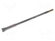 Tip; chisel; 10mm; 510°C; for soldering station METCAL