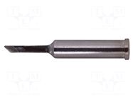 Tip; knife,elongated; 2.5mm; for soldering station METCAL