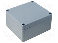 Enclosure: multipurpose; X: 162mm; Y: 163mm; Z: 91mm; ALN; aluminium FIBOX