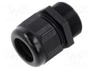 Cable gland; without nut,with long thread; M40; 1.5; IP68; black TE Connectivity
