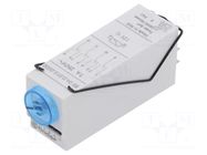 Timer; 0,05s÷100h; 4PDT; 250VAC/7A; Usup: 12VAC; 12VDC; 85; -20÷60°C FINDER