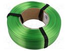 Filament: PLA Magic Silk; 1.75mm; mistic green; 195÷225°C; 1kg ROSA 3D