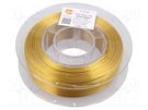 Filament: PLA Magic Silk; 1.75mm; gold copper; 195÷225°C; 300g ROSA 3D