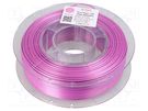 Filament: PLA Magic Silk; 1.75mm; pink dynamic; 195÷225°C; 300g ROSA 3D