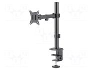 Holder; 9kg; 17÷32"; Standard: 75x75mm,100x100mm; monitor x1 GEMBIRD