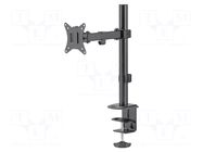 Holder; 9kg; 17÷32"; Standard: 75x75mm,100x100mm; monitor x1 GEMBIRD