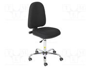 Chair; ESD; Seat dim: 460x430mm; Back dim: 440x510mm; 570÷750mm 