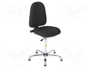 Chair; ESD; Seat dim: 460x430mm; Back dim: 440x510mm; 600÷850mm 