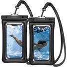 Spigen Aqua Shield A610 waterproof floating case - black 2 pcs., Spigen