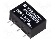 Converter: DC/DC; 1W; Uin: 18÷36V; Uout: 24VDC; Iout: 42mA; SIP6; TMR1 TRACO POWER