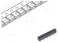 Connector: pin strips; socket; female; PIN: 10; vertical; SMT; 1mm GCT