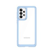 Outer Space Case for Samsung Galaxy A33 5G cover with a flexible frame blue, Hurtel