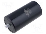 Capacitor: electrolytic; 2.2mF; 500VDC; Ø77x146mm; Pitch: 31.8mm KEMET