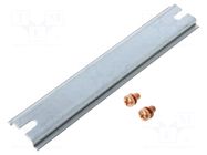 DIN rail; steel; L: 186mm; W: 35mm; TS35 SPELSBERG