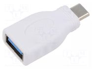 Adapter; OTG,USB 3.0; USB A socket,USB C plug GOOBAY