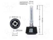 Tip; chisel; 4.6mm; longlife; for soldering station ERSA