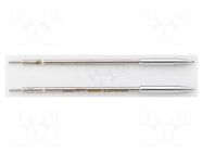 Tip; chisel; 1x0.4mm; for soldering station; 2pcs. ERSA