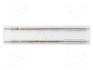 Tip; chisel; 1x0.4mm; for soldering station; 2pcs. ERSA