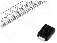 Diode: TVS; 600W; 150V; 3A; bidirectional; ±5%; SMB; reel,tape TAIWAN SEMICONDUCTOR