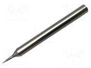 Tip; conical,elongated; 0.3mm; 366°C; for soldering station METCAL