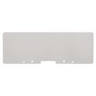 Partition plate (terminal), End and intermediate plate, 140 mm x 63 mm, grey Weidmuller