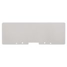 Partition plate (terminal), End and intermediate plate, 190 mm x 71 mm, grey Weidmuller