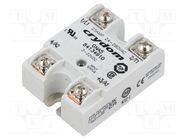 Relay: solid state; Ucntrl: 3÷32VDC; 25A; 24÷280VAC; on panel; IP00 SENSATA / CRYDOM