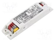 Power supply: switched-mode; LED; 10W; 2.5÷45VDC; 150÷700mA; IP20 ams OSRAM