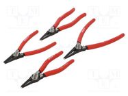 Kit: pliers; for circlip; 4pcs. WIHA