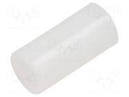 Spacer sleeve; polyamide; L: 12.7mm; Øout: 12.7mm; Øint: 4.5mm KEYSTONE