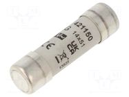 Fuse: fuse; 50A; 400VAC; 48VDC; gG; ceramic,cylindrical,industrial DF ELECTRIC