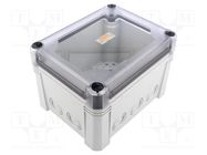 Enclosure: junction box; X: 151mm; Y: 191mm; Z: 126mm; polycarbonate OBO BETTERMANN