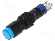 Switch: push-button; Pos: 2; SPDT; 0.5A/250VAC; 1A/24VDC; ON-(ON) ONPOW