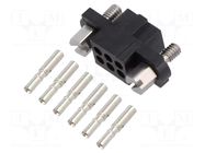 Connector: wire-wire/PCB; plug; female; PIN: 6; Datamate J-Tek; 3A HARWIN