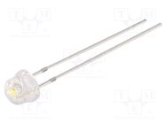 LED; 4.8mm; 100°; Front: convex; 2.9÷3.4V; No.of term: 2; -30÷85°C OPTOSUPPLY