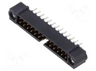 Connector: wire-wire/PCB; socket; male; PIN: 26; Datamate J-Tek; 3A HARWIN