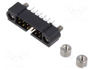 Connector: PCB-cable/PCB; socket; male; PIN: 12; Datamate J-Tek; 3A HARWIN
