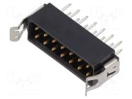 Connector: PCB-cable/PCB; socket; male; PIN: 14; Datamate L-Tek; 3A HARWIN