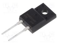 Diode: Schottky rectifying; SiC; THT; 650V; 6A; TO220FP-2; Ir: 1uA WAYON