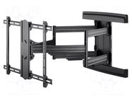 LCD/LED holder; black; tiltable; 70kg Goobay