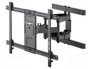 LCD/LED holder; black; tiltable; 60kg GOOBAY