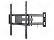 LCD/LED holder; black; 35kg; 200x200mm,300x300mm,400x200mm Goobay