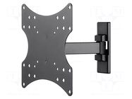 LCD/LED holder; black; 20kg GOOBAY