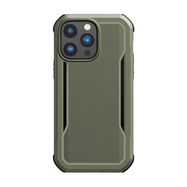 Raptic X-Doria Fort Case iPhone 14 Pro with MagSafe armored cover green, Raptic X-Doria