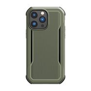 Raptic X-Doria Fort Case iPhone 14 Pro with MagSafe armored cover green, Raptic X-Doria