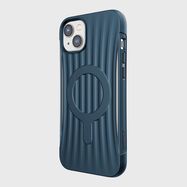Raptic X-Doria Clutch Case iPhone 14 Plus with MagSafe back cover blue, Raptic X-Doria