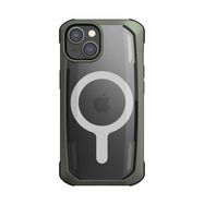 Raptic X-Doria Secure Case iPhone 14 with MagSafe armored cover green, Raptic X-Doria