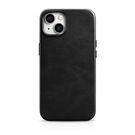 iCarer Oil Wax Premium Leather Case iPhone 14 Magnetic Leather Case with MagSafe Black (WMI14220701-BK), iCarer