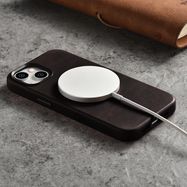 iCarer Oil Wax Premium Leather Case magnetic leather case iPhone 14 with MagSafe brown (WMI14220701-BN), iCarer