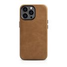 iCarer Oil Wax Premium Leather Case iPhone 14 Pro magnetic leather case with MagSafe brown (WMI14220702-TN), iCarer